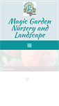 Mobile Screenshot of magicgardennursery.com